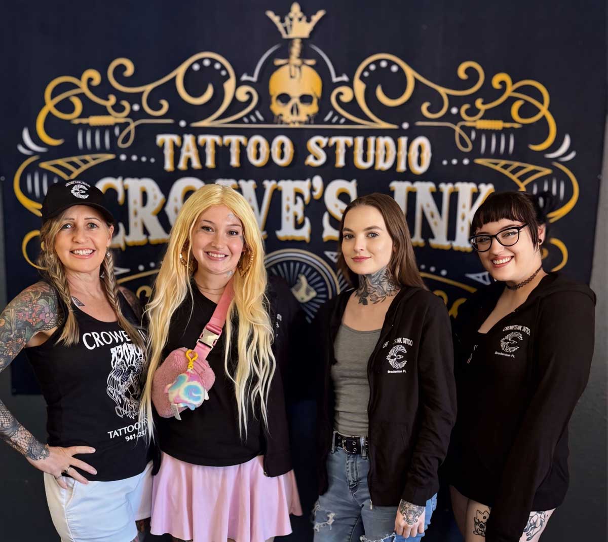 Femail Friendly tattoo shop. Based in Bradenton, serving Manatee and Sarasota County.